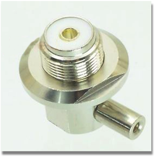 CONNECTOR MI-5DSKT

Connector Type:
 Right angle SO239 UHF M female connector
Impedance:
 50ohm
Connector Material:
 Brass
Contact Plating:
 Nickel plated
Features:
 Weatherproof
Mounting Type:  
 Cable mount
Cable Type:
 rg316 rg174 lmr100
Fixed Mode:
 Solder type
